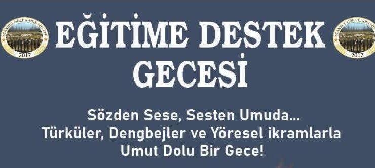 Eğitime Destek Gecesi İçin Geri Sayım Başladı