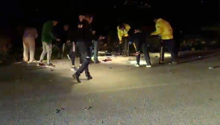 Ekipler seferber oldu! Telefon ışığıyla yol ortasında diş aradılar