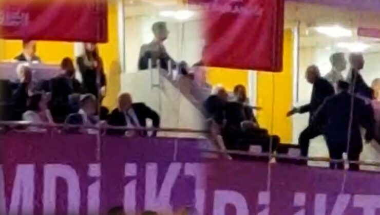 Erdoğan videosunu gören AKP'li Elitaş salonu terk etti!