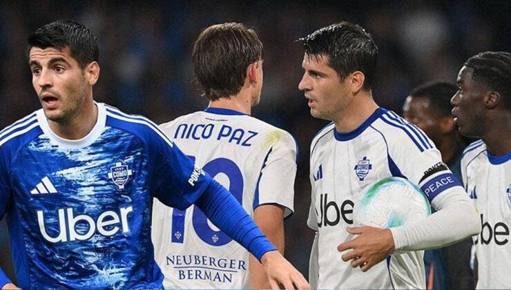 Eski Galatasaraylı Morata çılgına döndü! Fabregas’a ‘Beni oyundan al’ dedi…