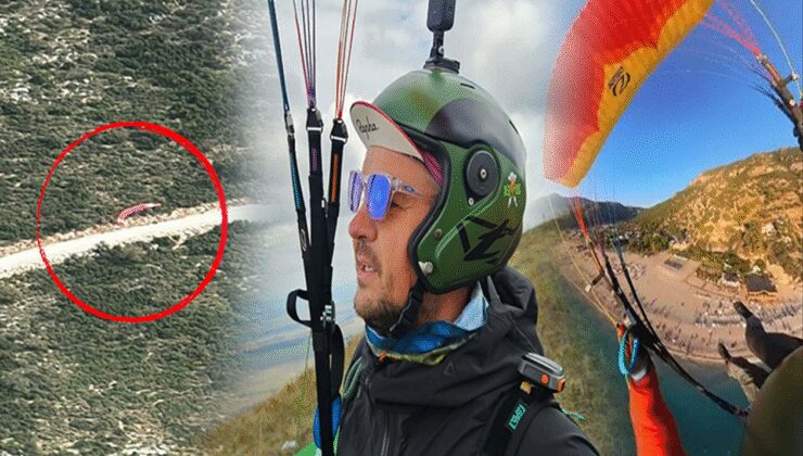 Fethiye'de paraşüt faciası: Kayalıklara düşüp can verdi