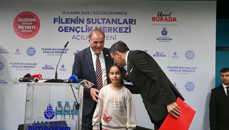 Filenin Sultanları Gençlik Merkezi açılışı yapıldı