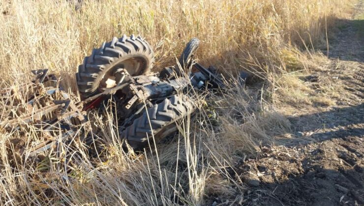 Gaziantep’te feci kaza: Traktörün sürücüsü öldü