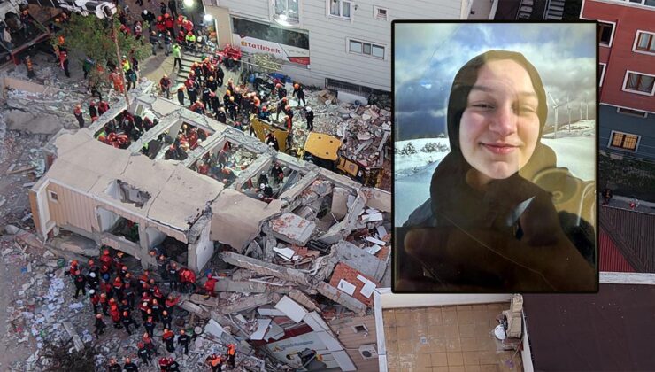 Gebze’de yıkılan binadan sağ kurtulan Dilara Bilir’e acı haber verildi
