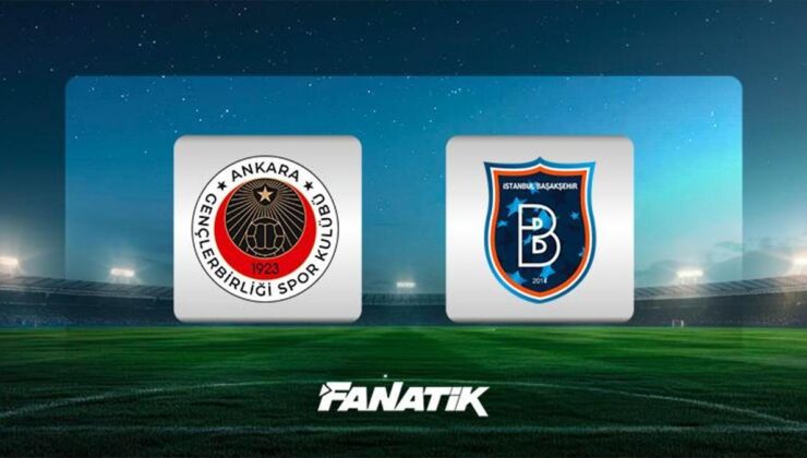 Gençlerbirliği-Başakşehir maçı ne zaman, saat kaçta, hangi kanalda canlı yayınlanacak? (İlk 11’ler)