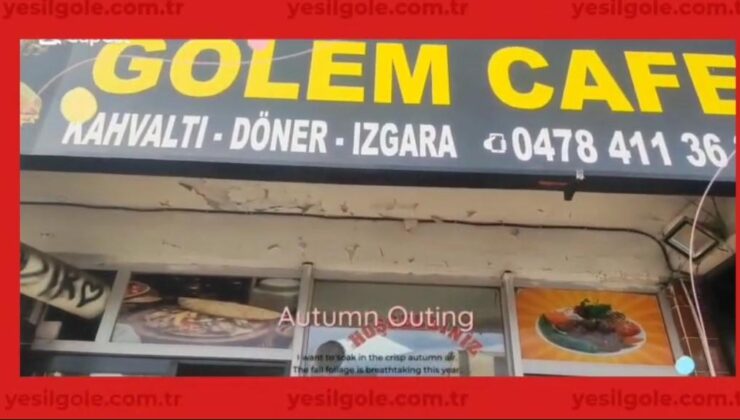 GÖLEM CAFE – Lezzetin Kalbi Oltu Caddesi’nde!