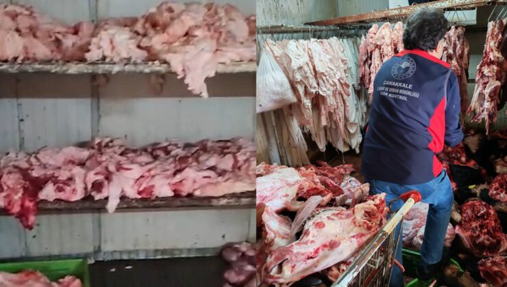 Görüntüler mide bulandırdı: Bunları halka yedireceklerdi