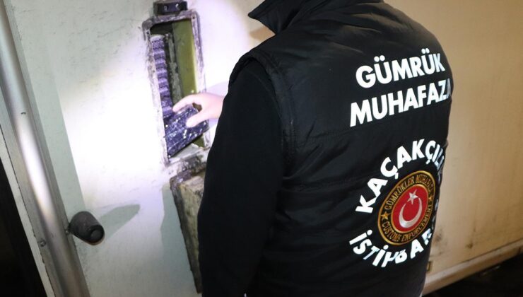 Gümrükte ele geçirildi! Değeri 2 milyar 612 milyon TL