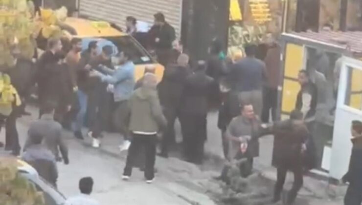 Hakkari’de cadde ortasında kavga