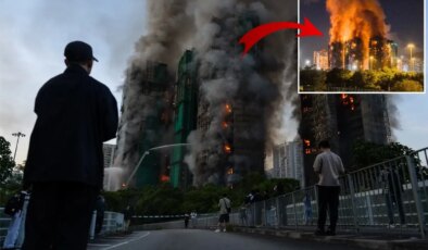 Hong Kong’daki dev sitede çıkan yangında ölü sayısı 55’e yükseldi