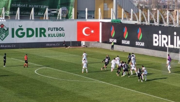 Iğdır FK, Erzurumspor FK’yi sahasında yendi | Maç sonucu: 2-1