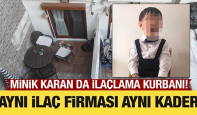 İlaçlama faciası! Böcek ailesinin ardından minik Karan’ın ölümünde de aynı firma çıktı