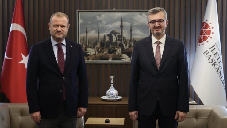 İletişim Başkanı Duran, RTÜK Başkanı Daniş ile görüştü