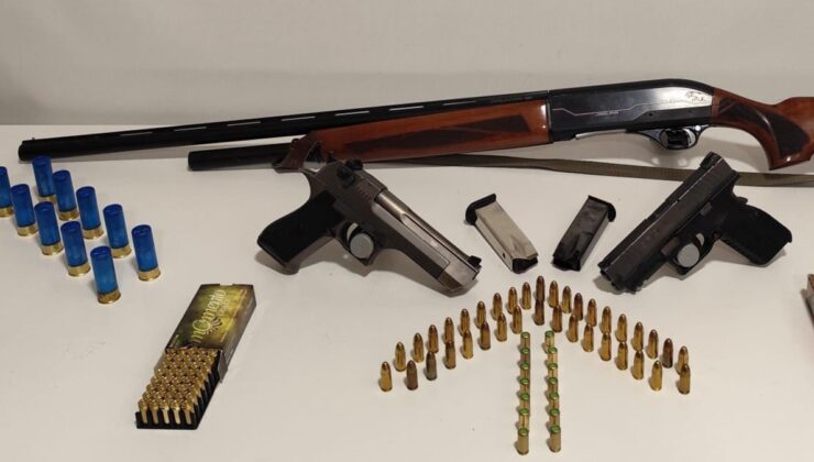 İlkadım'da ruhsatsız silah operasyonu