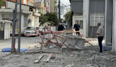 İnşaat iskelesi devrildi: 1 ölü, 1 ağır yaralı!