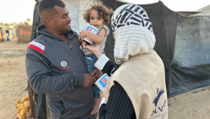 İnsan Vakfı, Gazze’de umudu yaşatmaya devam ediyor