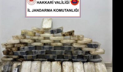 İran sınır hattında 81 kilo 133 gram uyuşturucu ele geçirildi