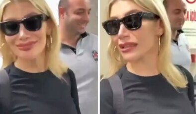 İrem Derici bildiğiniz gibi! İfade vermeye giderken söyledikleriyle, güvenliği de güldürdü