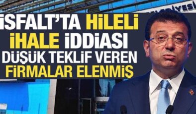 İsfalt’taki ihalelerde ‘hileli hareketler’ iddiası