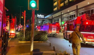 İstanbul’da 27 katlı otelde yangın: 4 kişi hastaneye kaldırıldı