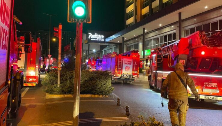 İstanbul’da 27 katlı otelde yangın: 4 kişi hastaneye kaldırıldı