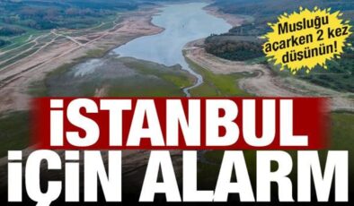 İstanbul’da barajlar alarm veriyor: Doluluk oranı yüzde 20’nin altına düştü