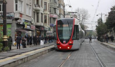 İstanbul’daki tramvay seferlerinde değişiklik yapıldı