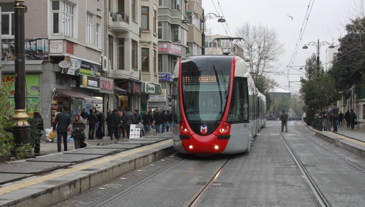 İstanbul’daki tramvay seferlerinde değişiklik yapıldı