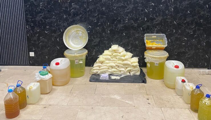 İstanbul’da Metamfetamin Operasyonu: 178,8 Kilo Uyuşturucu Ele Geçirildi