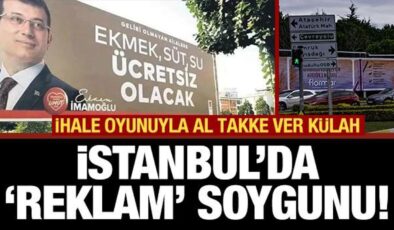 İstanbul’un reklam panolarındaki ihale taktiğiyle 170 milyon yandaşın cebine!