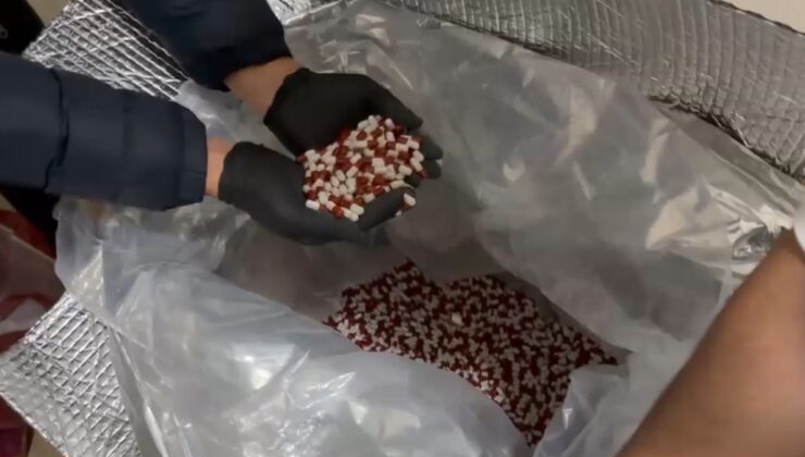 İstanbul'da 1 milyon 446 bin uyuşturucu hap ele geçirildi