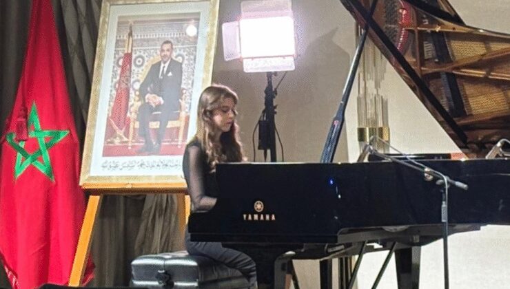 İzmirli genç piyanist Ayşe Nil’den Fas’ta uluslararası başarı