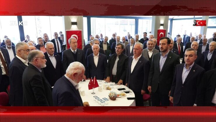 Kadim Dostlar Cemiyeti buluştu! Birçok siyasi isim katıldı!