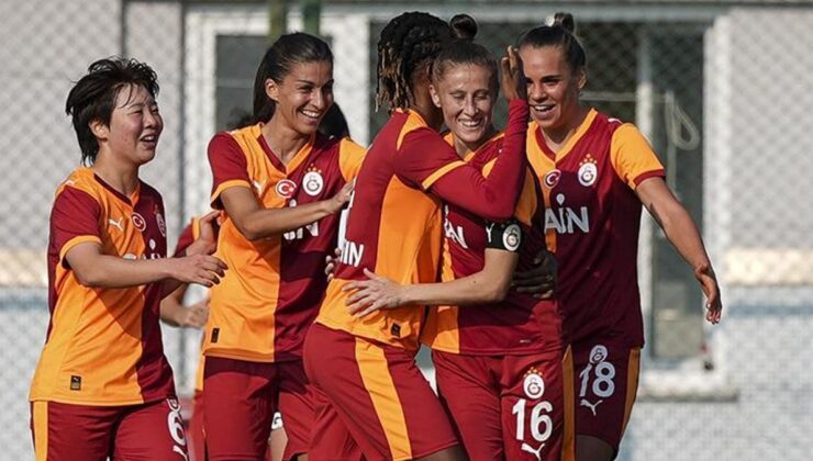 Kadınlar Ligi’nde derbide kazanan Galatasaray! Maç sonucu: Galatasaray GAİN 5-0 Beşiktaş