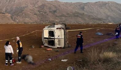 Kahramanmaraş’ta işçi servisi devrildi: Ölü ve yaralılar var