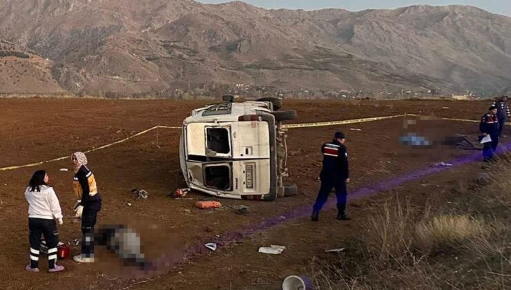Kahramanmaraş’ta işçi servisi devrildi: Ölü ve yaralılar var