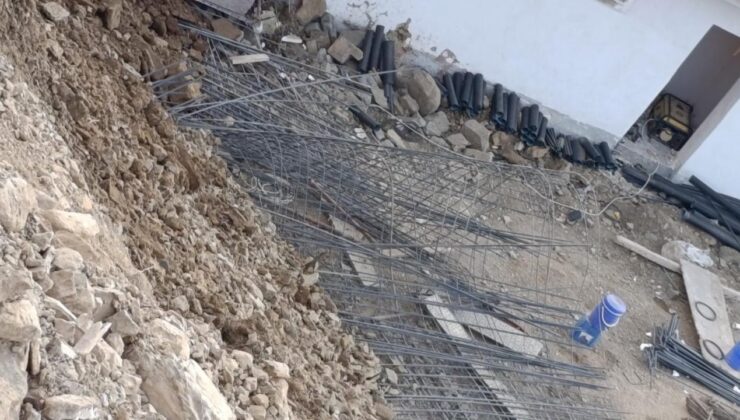 Kahramanmaraş’ta toprak kayması: 6 ev zarar gördü