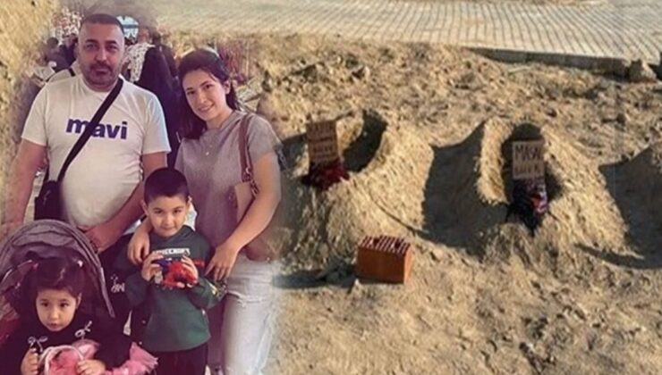 Kahreden fotoğraf! Vatanlarına güle oynaya gelmişlerdi: Mezarlıkta buluştular!