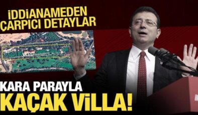 Kara parayı Bodrum’da kaçak villaya yatırmışlar!
