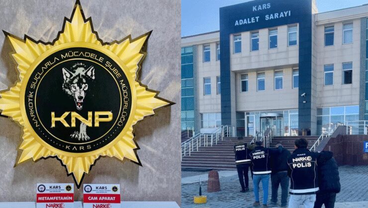 Kars'ta 'torbacı' operasyonunda 2 tutuklama