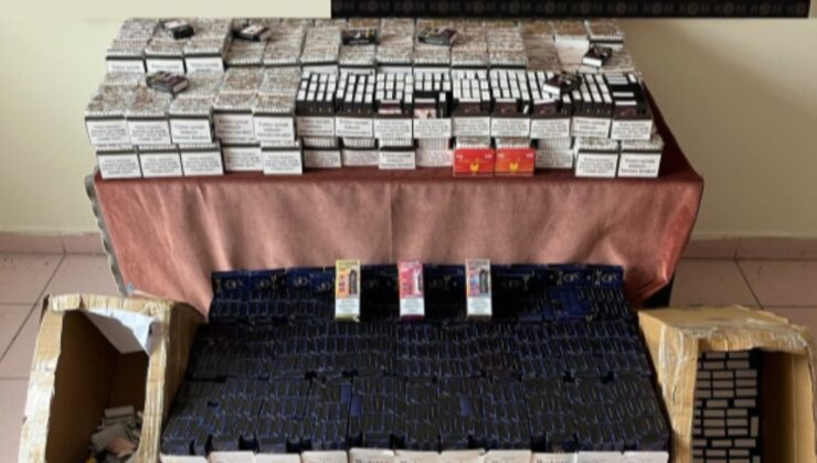 Kastamonu'da peş peşe operasyonlar: On binlerce makaron ele geçirildi