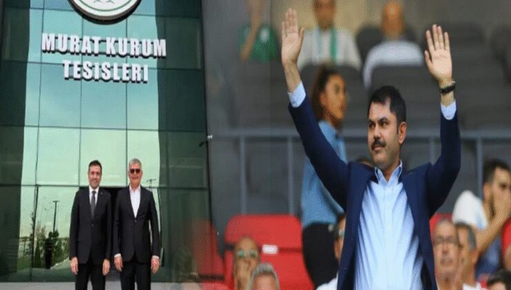 Kentin takımını da siyasete alet ettiler! Tesislere AKP’li Bakan Murat Kurum’un adının verilmesine tepki