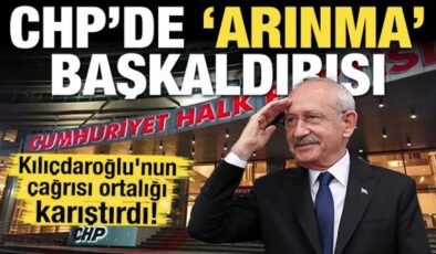 Kılıçdaroğlu’nun çağrısı ortalığı karıştırdı! CHP’de ‘arınma’ başkaldırısı