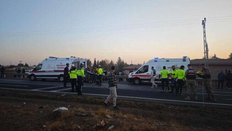 Kızıltepe’de TIR ve otomobil çarpıştı