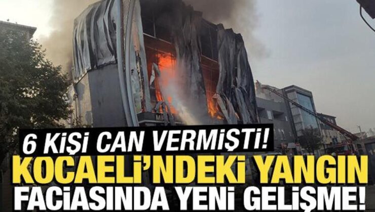 Kocaeli’de parfüm fabrikasındaki faciaya ilişkin 11 şüpheliden 7’si tutuklandı