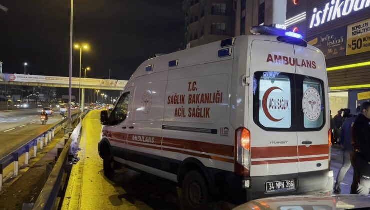 Küçükçekmece’de zincirleme trafik kazası