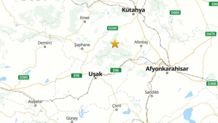 Kütahya'da 4 büyüklüğünde deprem!