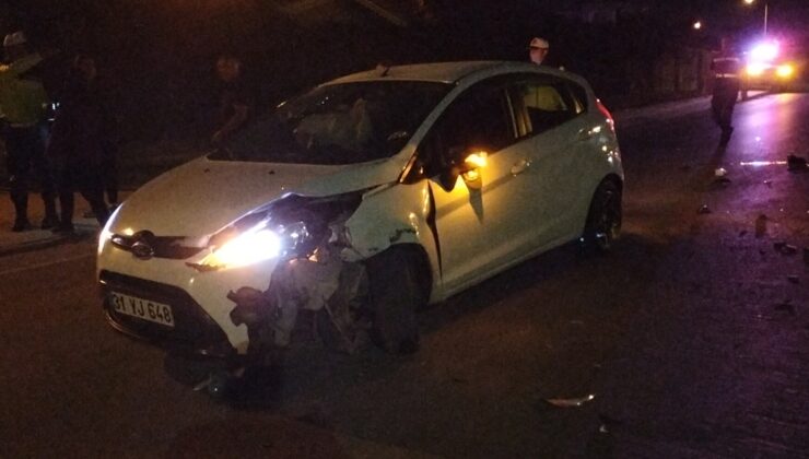 Manavgat'ta motosiklet ile otomobil çarpıştı: 2 ağır yaralı