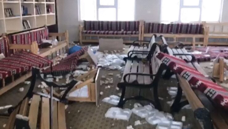 Mardin’de taziye evine saldırı!