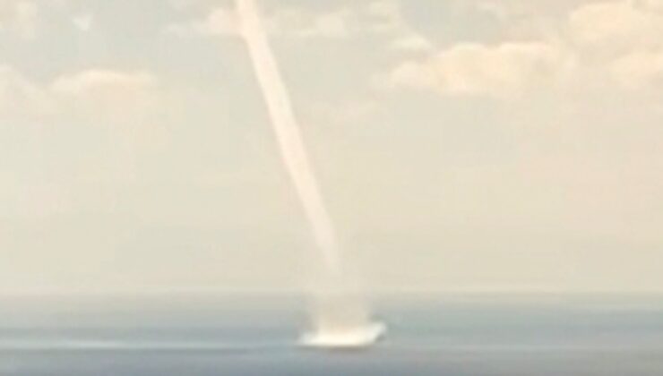 Marmara Denizi'nde hortum